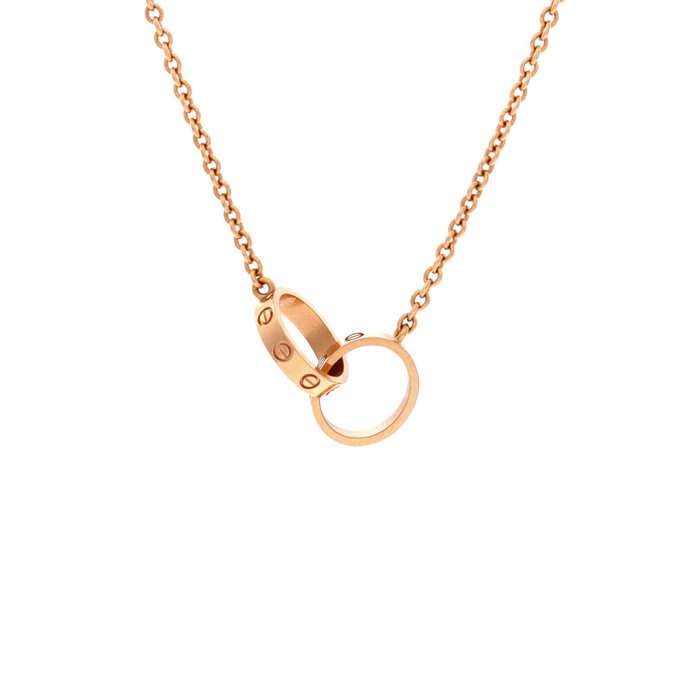 Cartier Love Interlocking Necklace